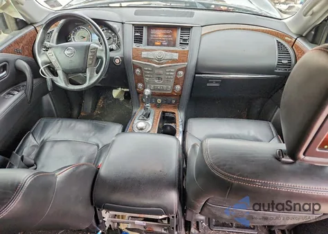 2018 Nissan Armada Platinum z USA, uszkodzony, nr VIN JN8AY2NE2JX700418